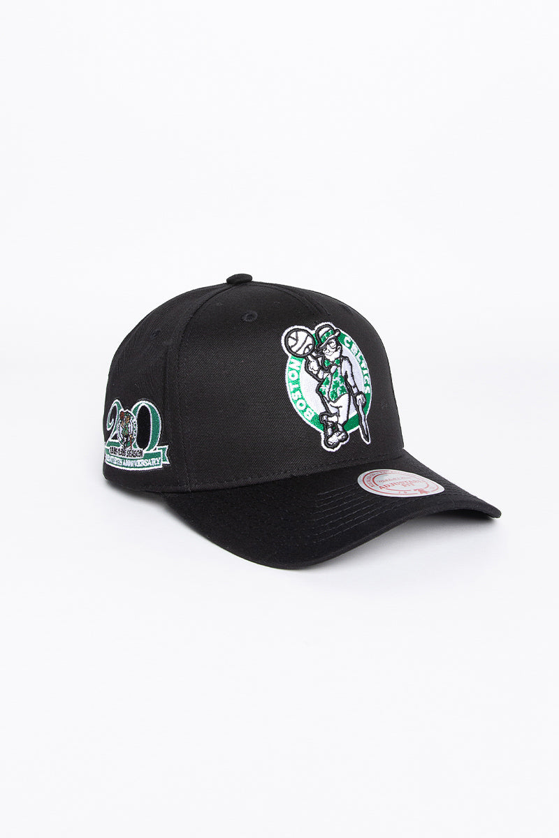 Boston Celtics Colour Team Logo Pinch Snapback