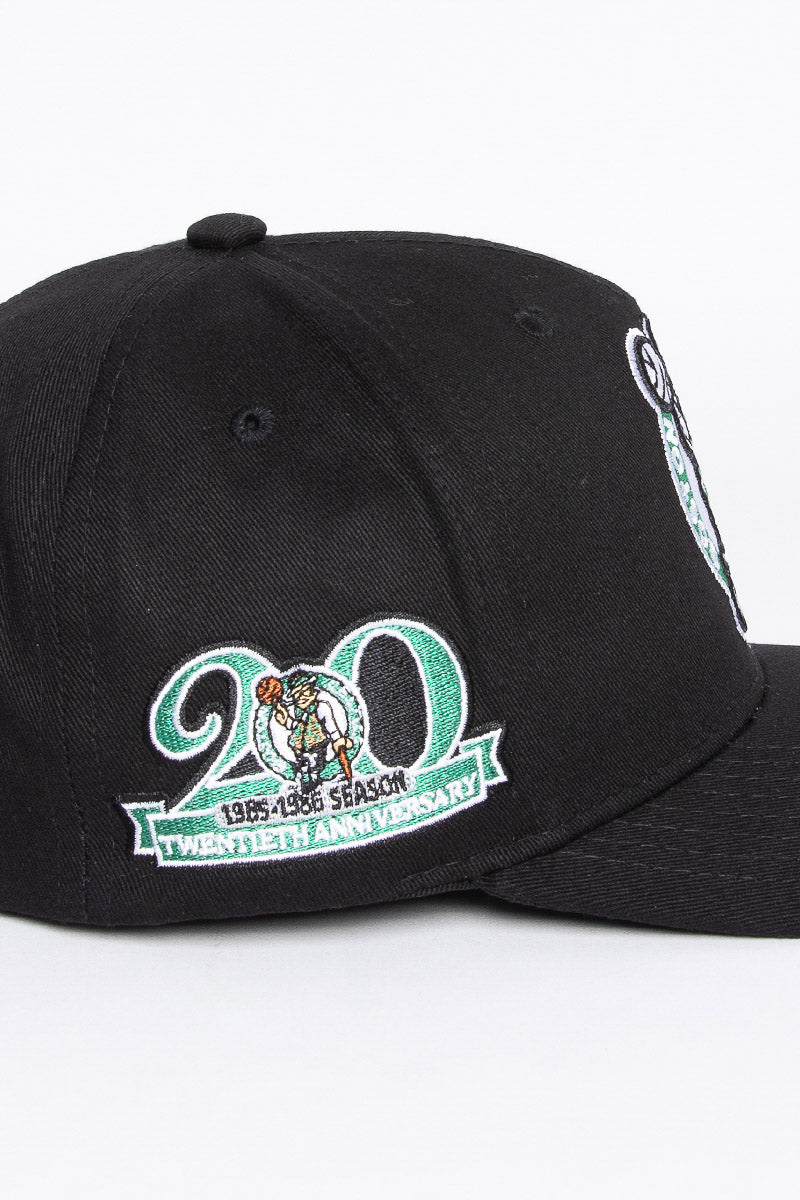 Boston Celtics Colour Team Logo Pinch Snapback