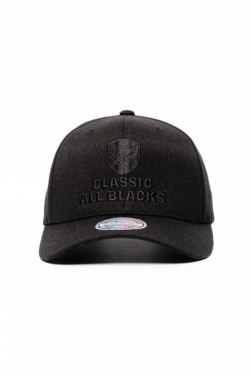 Classic All Blacks Blackout 6 Panel Cap