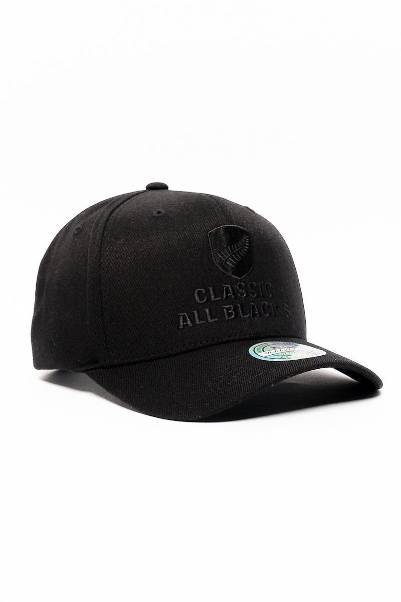 Classic All Blacks Blackout 6 Panel Cap