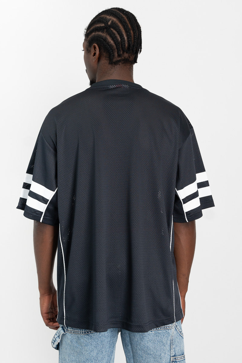 Carlton Blues Oversized Mesh Tee