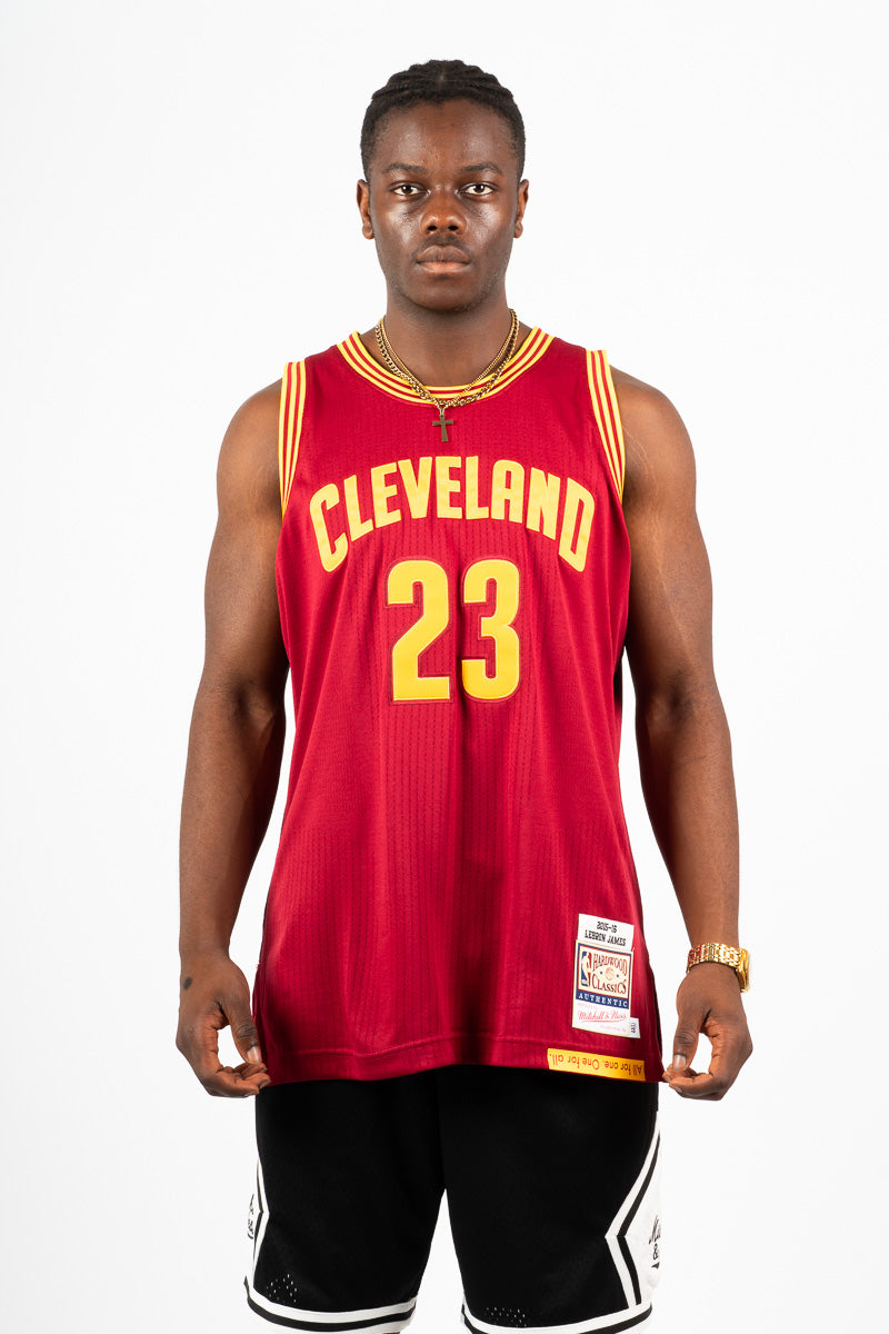 LeBron James Cleveland Cavaliers Authentic Hardwood Classic Jersey