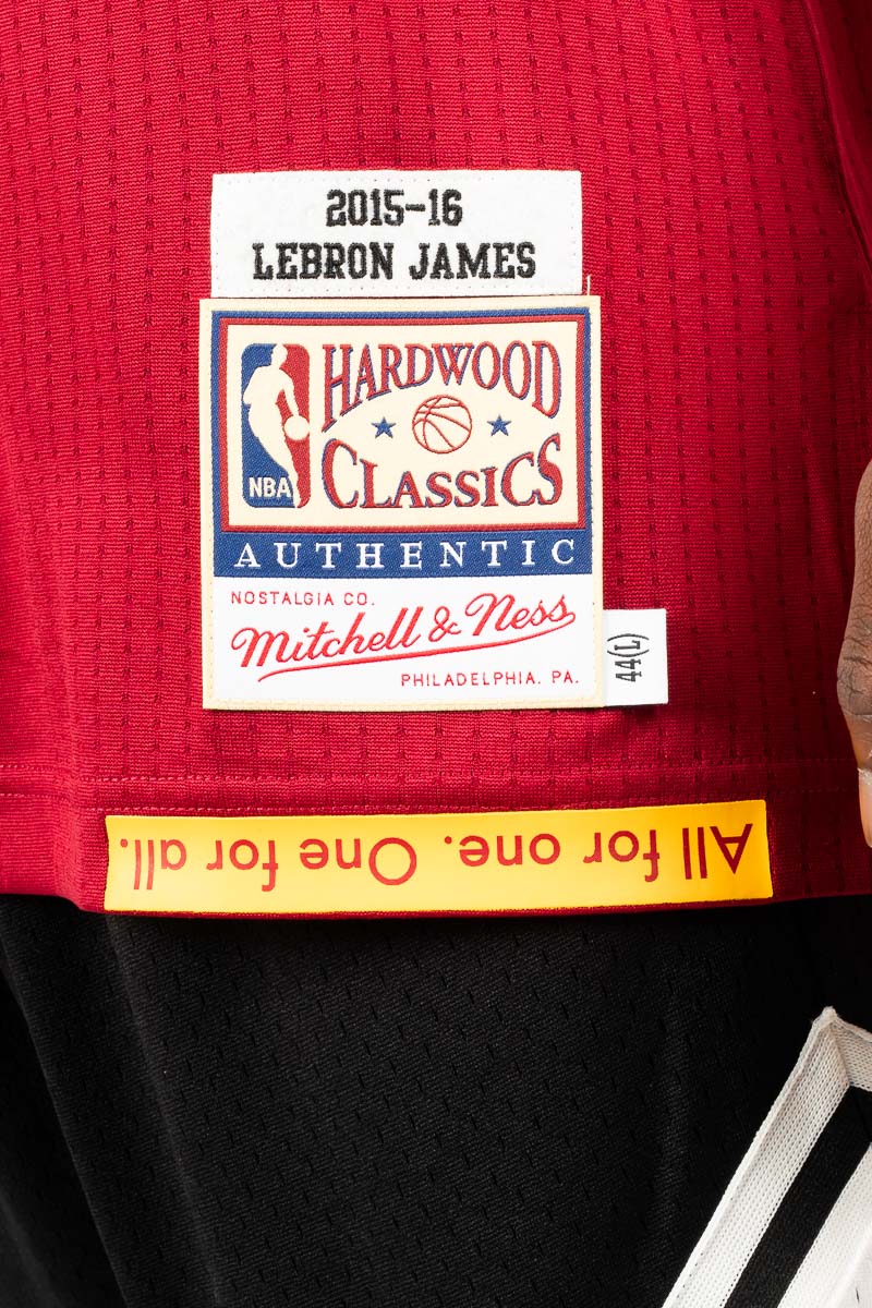 LeBron James Cleveland Cavaliers Authentic Hardwood Classic Jersey