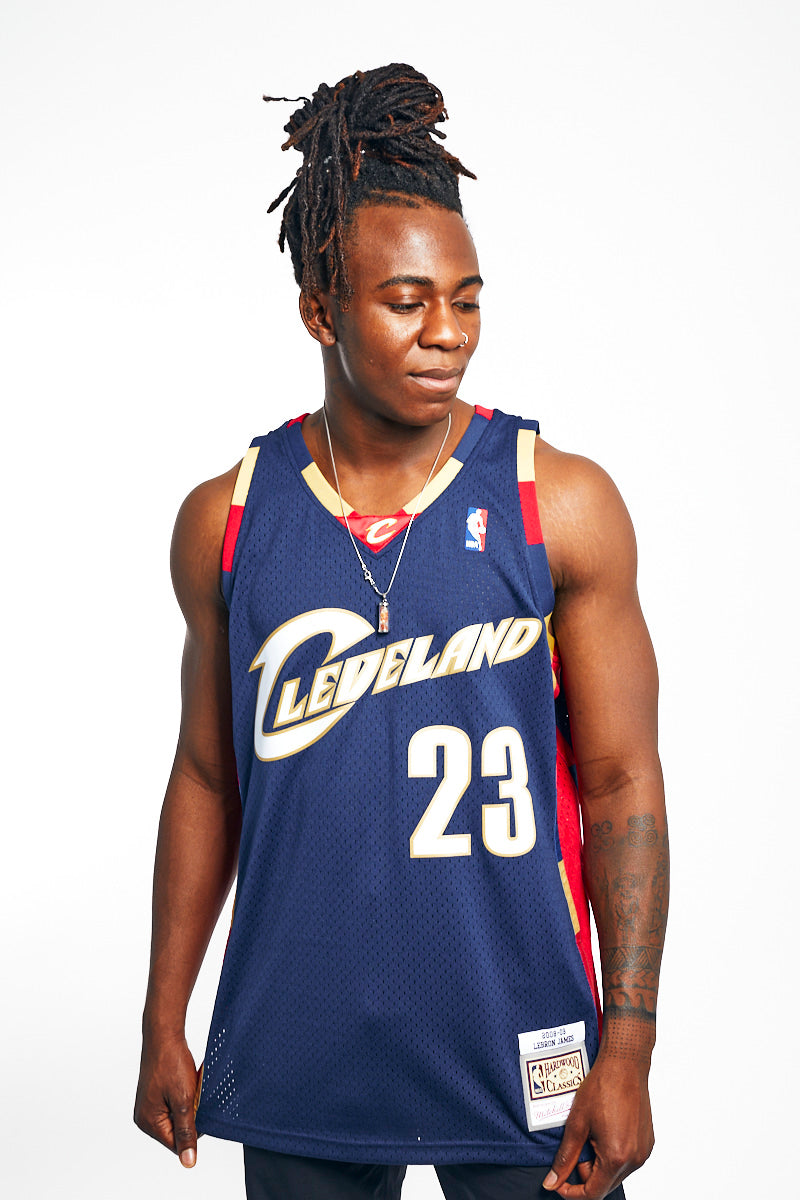 LeBron James 08-09 Cleveland Cavaliers Hardwood Classic Swingman NBA Jersey