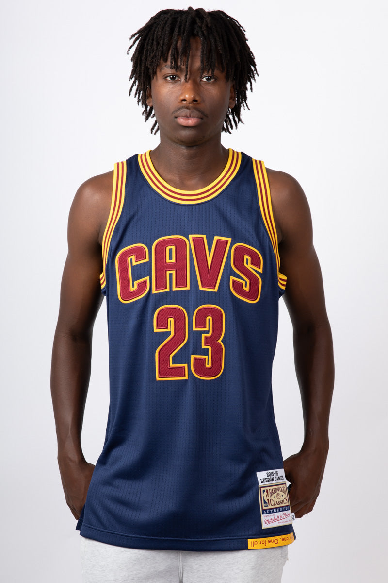 LeBron James Cleveland Cavaliers 15-16 Authentic Hardwood Classic Swingman Jersey