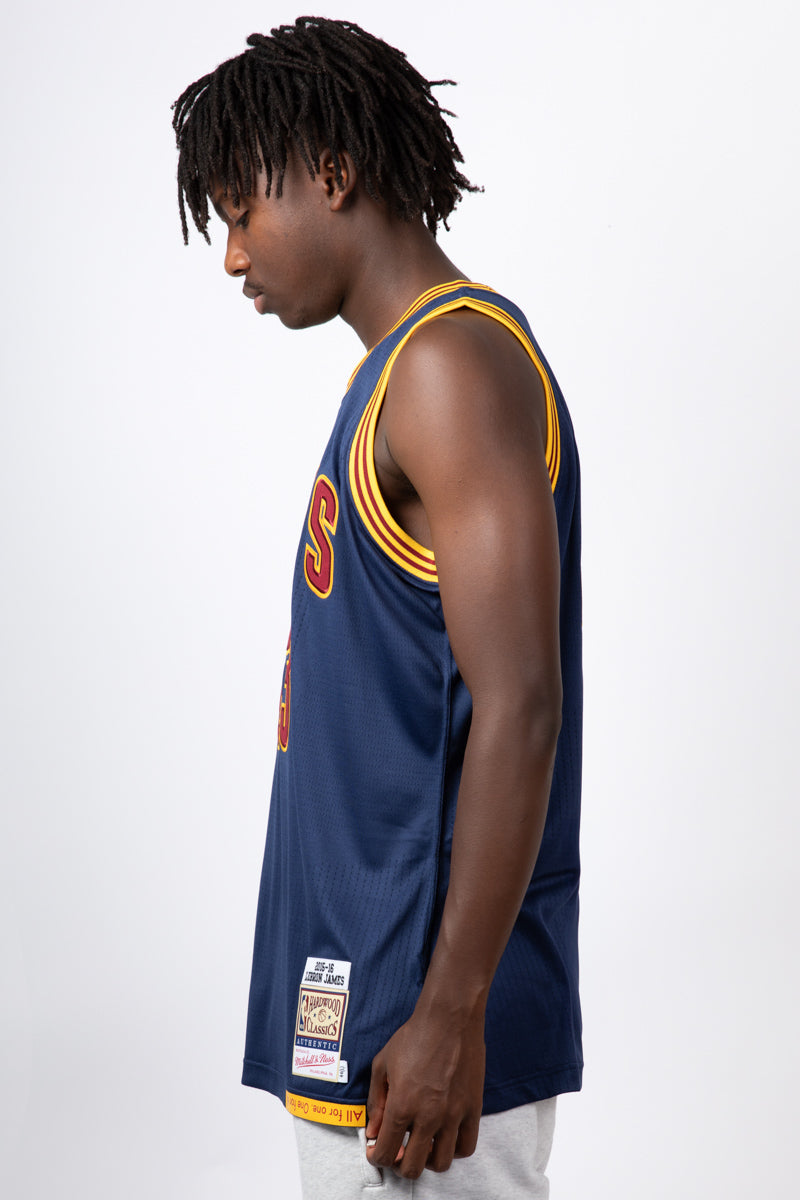 LeBron James Cleveland Cavaliers 15-16 Authentic Hardwood Classic Swingman Jersey