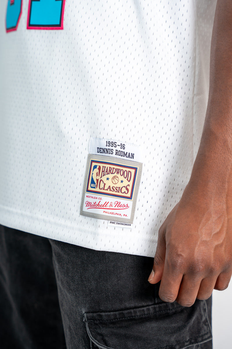 Dennis Rodman Chicago Bulls Vice Hardwood Classic Swingman Jersey