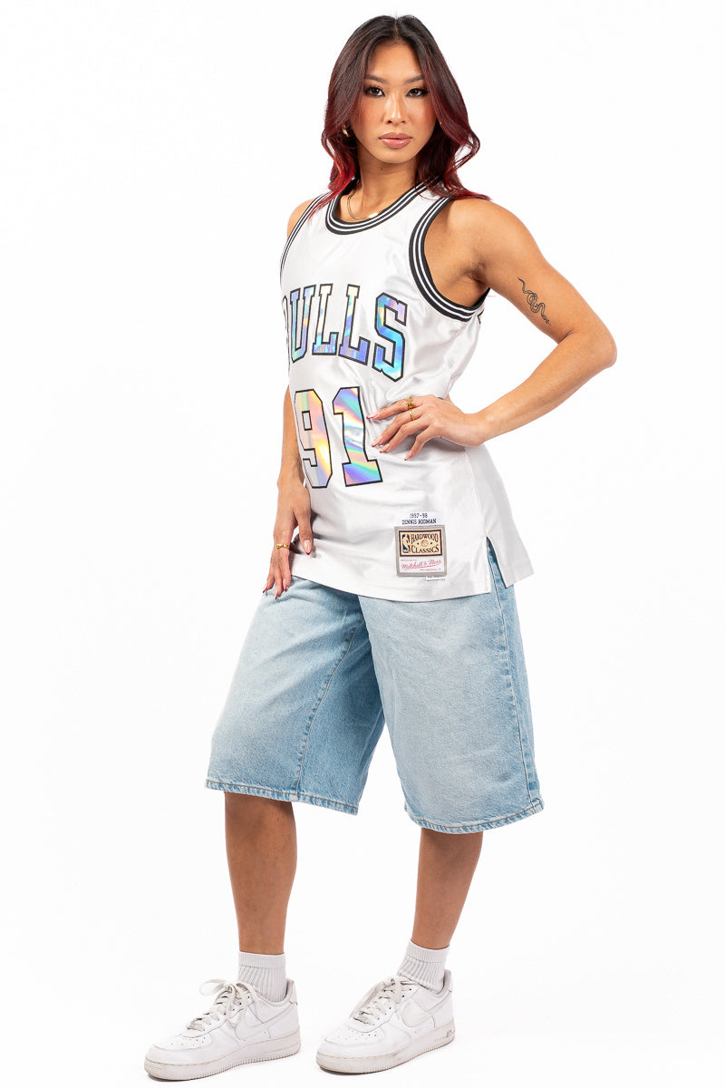 RODMAN NEW YEARS JERSEY - CHICAGO BULLS - Womens