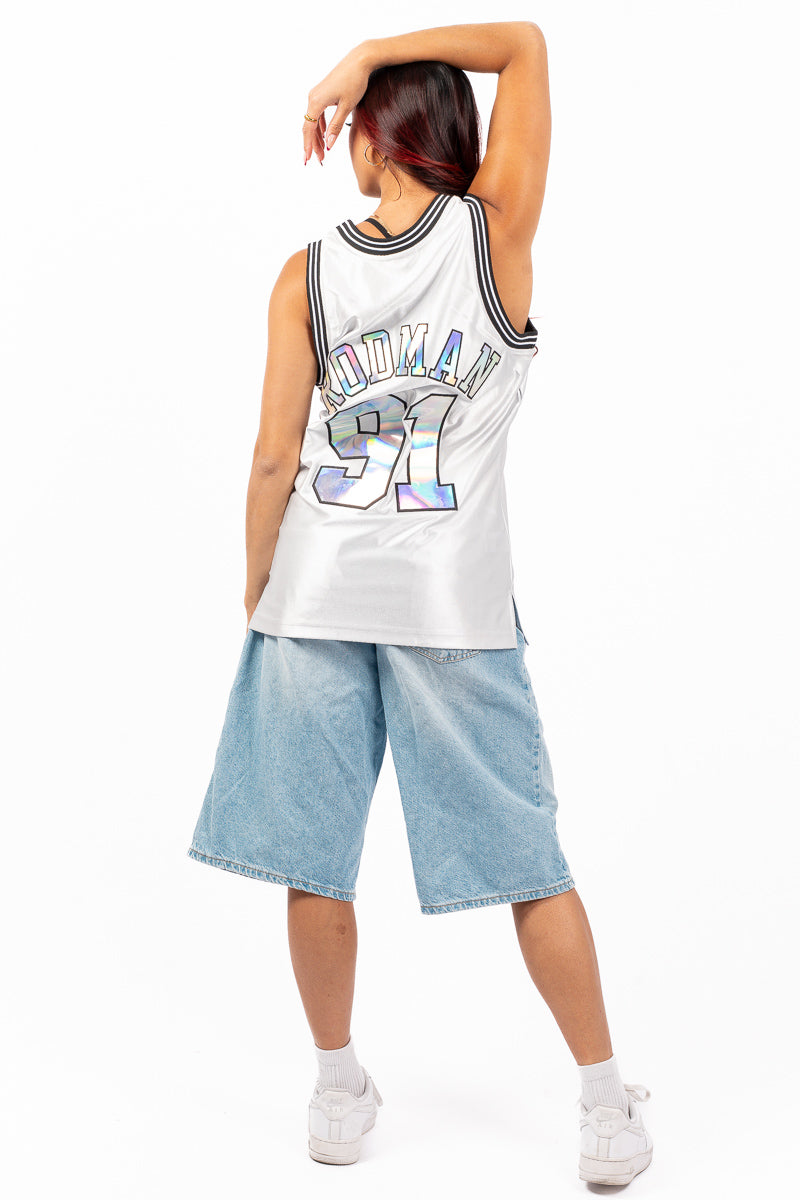 RODMAN NEW YEARS JERSEY - CHICAGO BULLS - Womens