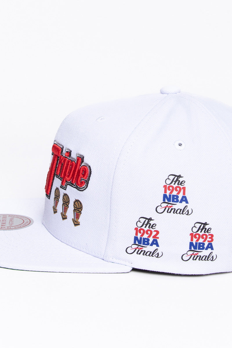 Chicago Bulls Double Triple Snapback