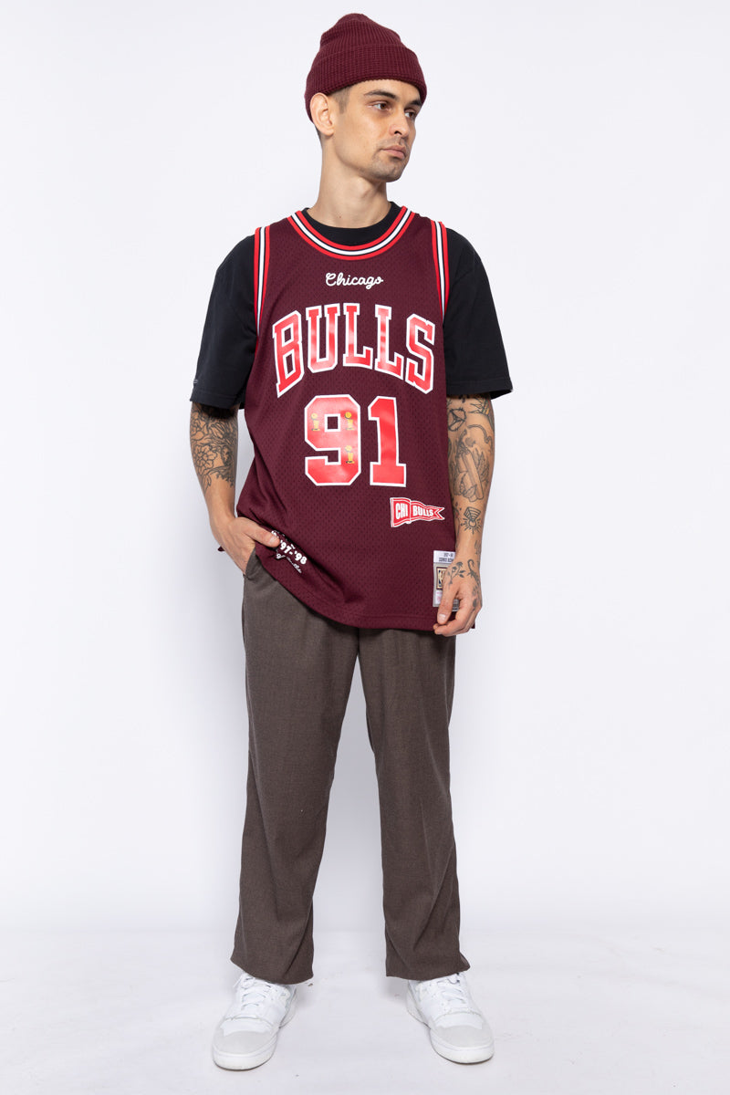 Dennis Rodman Off Season Hardwood Classic Swingman Jersey
