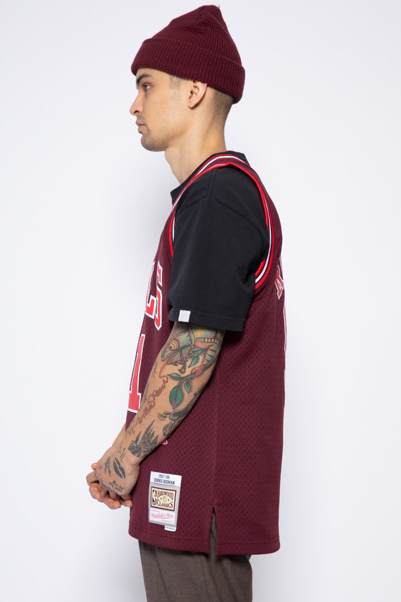 Dennis Rodman Off Season Hardwood Classic Swingman Jersey