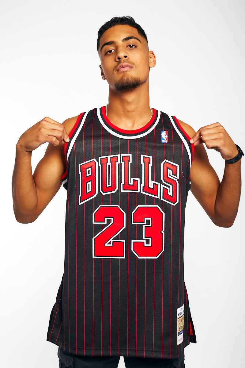Michael Jordan 1995-96 Authentic Hardwood Classic NBA Jersey