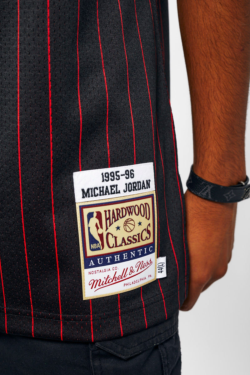 Michael Jordan 1995-96 Authentic Hardwood Classic NBA Jersey