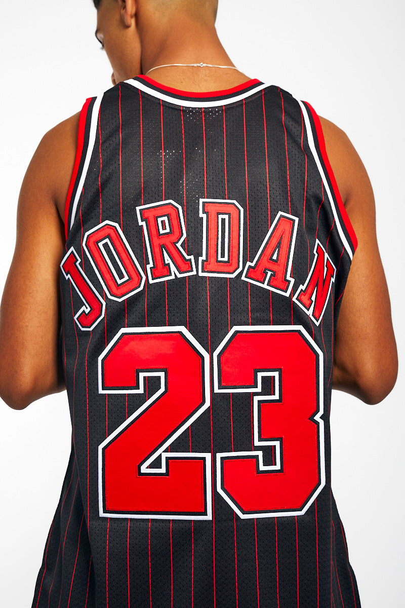 Michael Jordan 1995-96 Authentic Hardwood Classic NBA Jersey