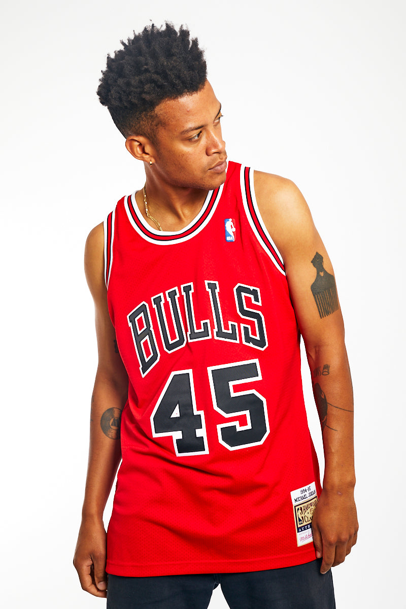 Michael Jordan 94-95 Authentic Hardwood Classic NBA Jersey