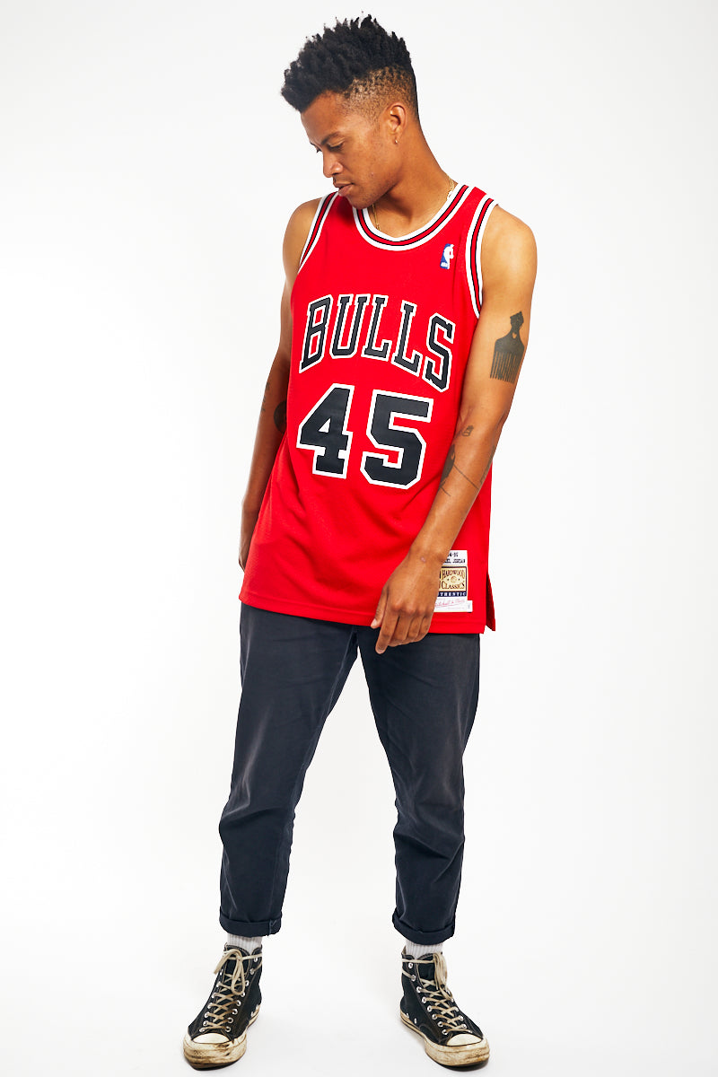 Michael Jordan 94-95 Authentic Hardwood Classic NBA Jersey