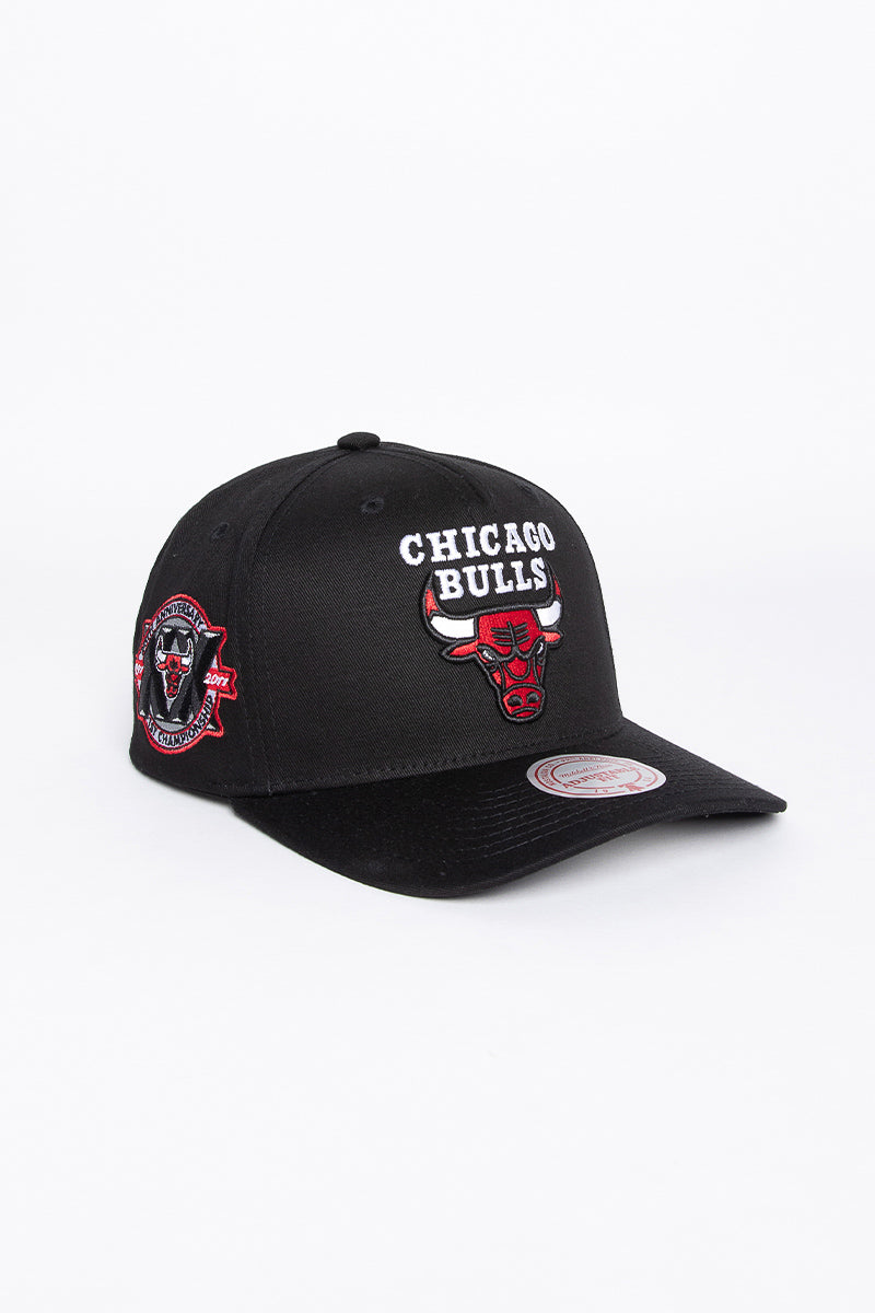 Chicago Bullss Colour Team Logo Pinch Snapback