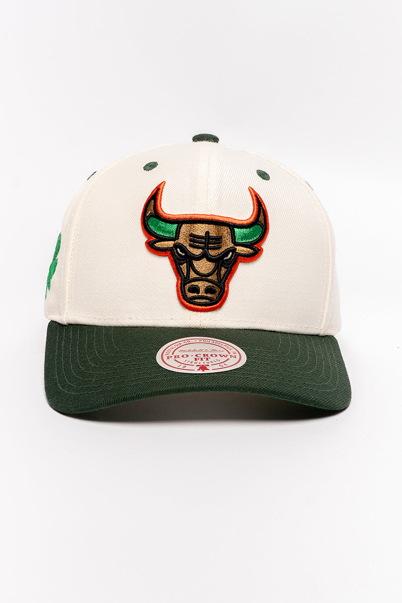Chicago Bulls Suede St Patrick's Day Cap