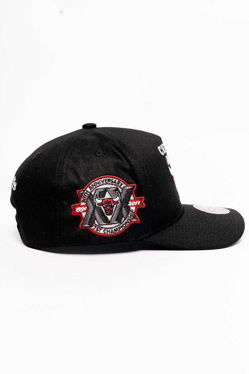 Chicago Bulls Side Patch Pinch Cap