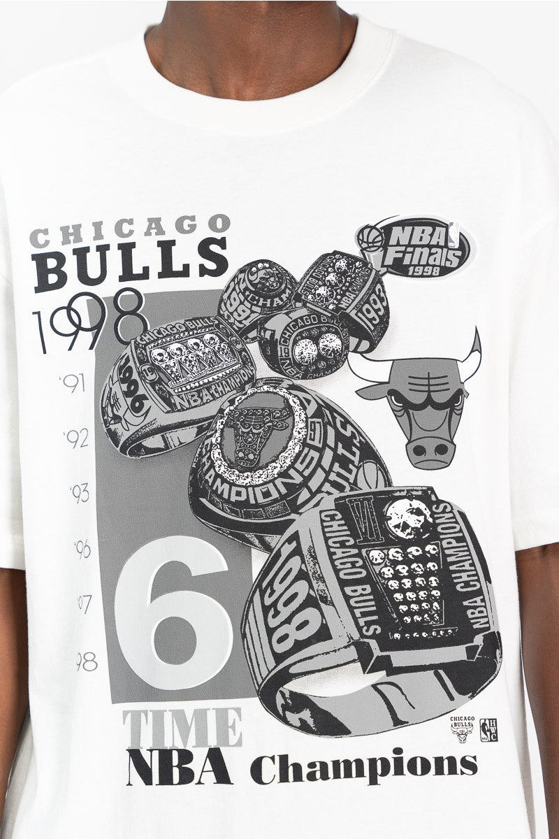 Chicago Bulls 6 Championship Rings Tee