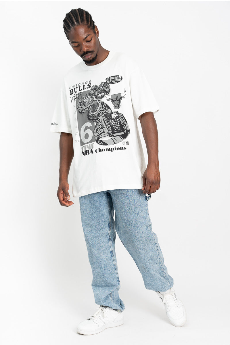 Chicago Bulls 6 Championship Rings Tee