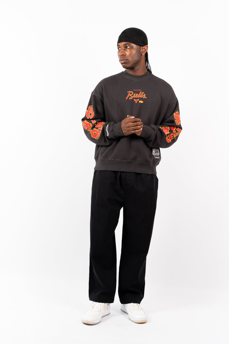 Chicago Bulls Up In Flames Crew