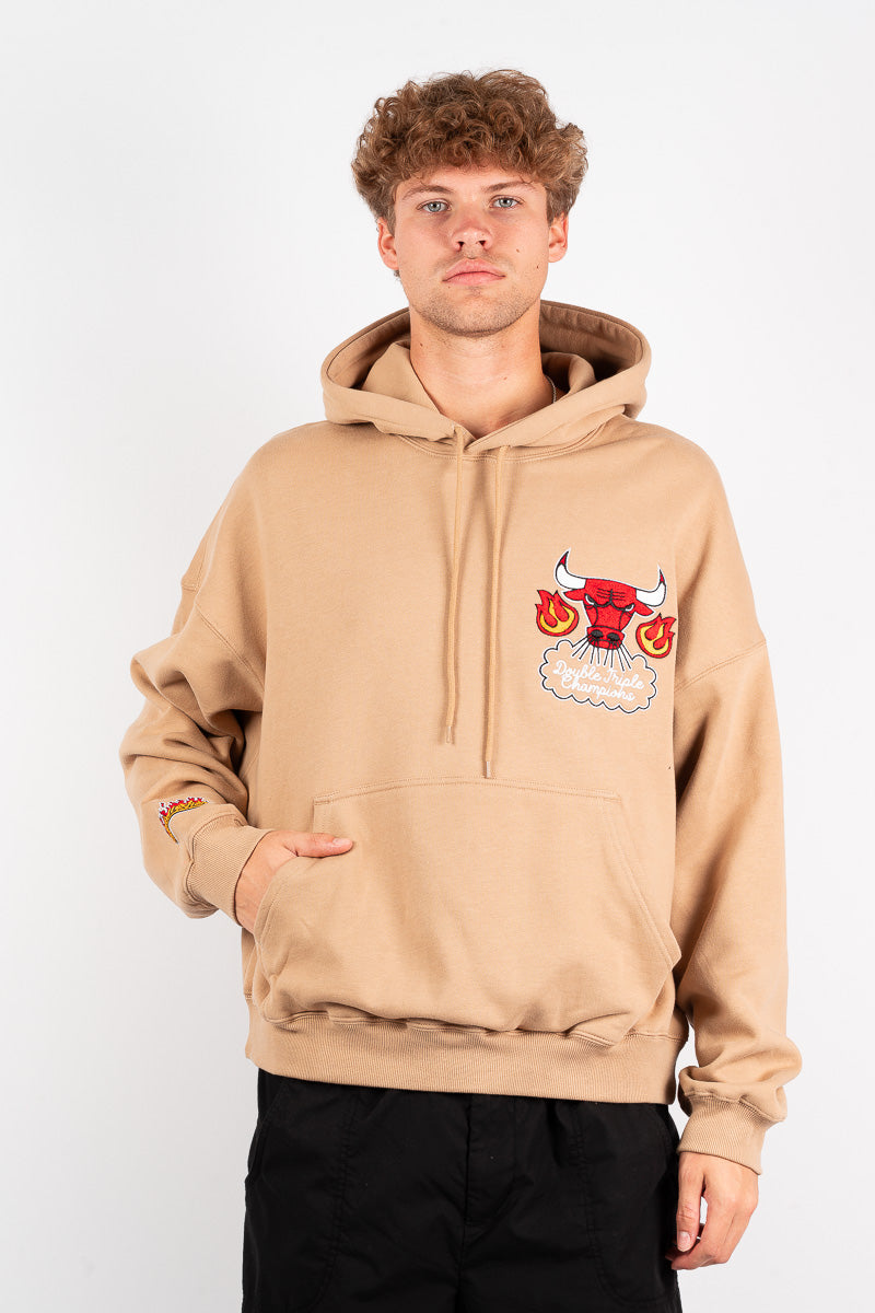 Chicago Bulls Fireball Pull-Over Hoodie