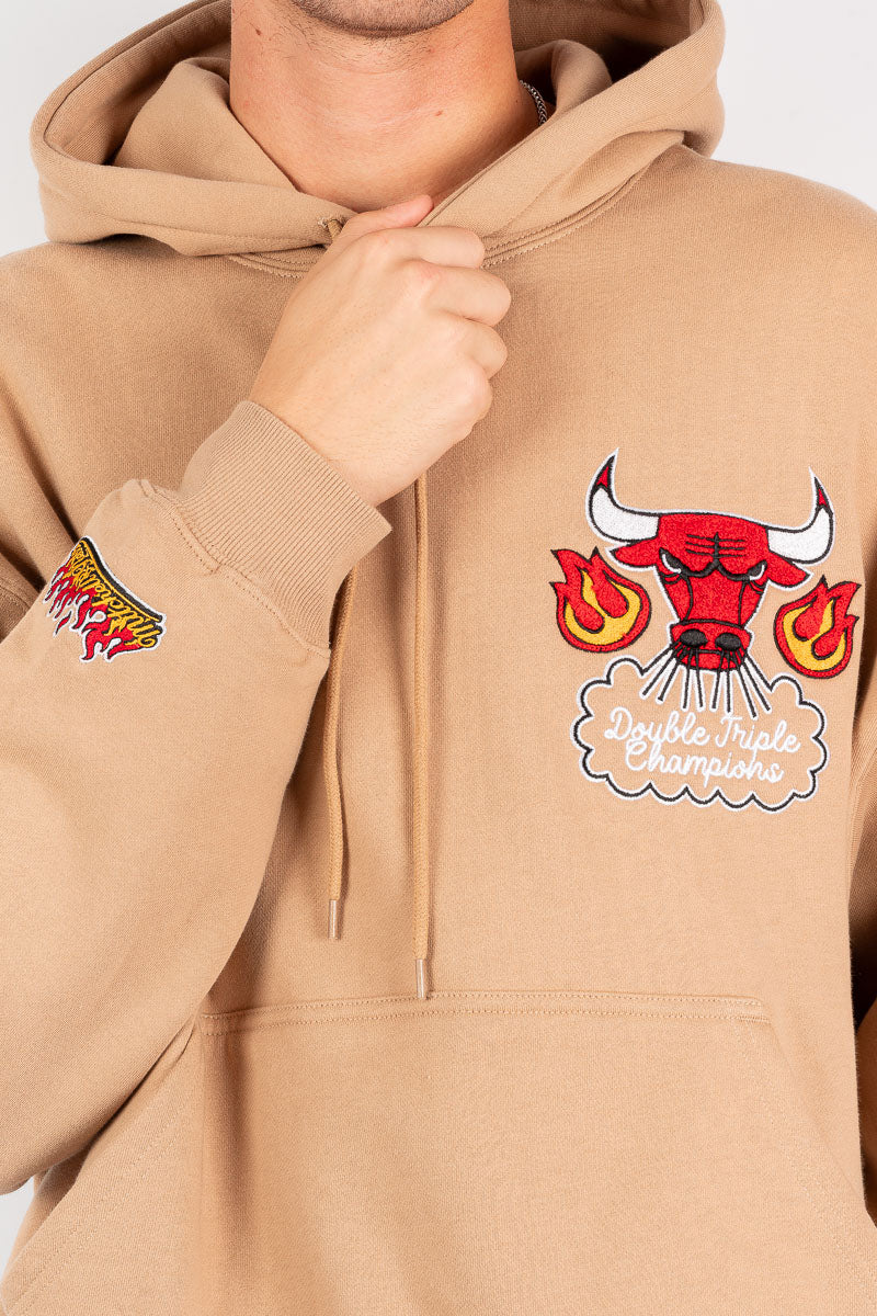 Chicago Bulls Fireball Pull-Over Hoodie