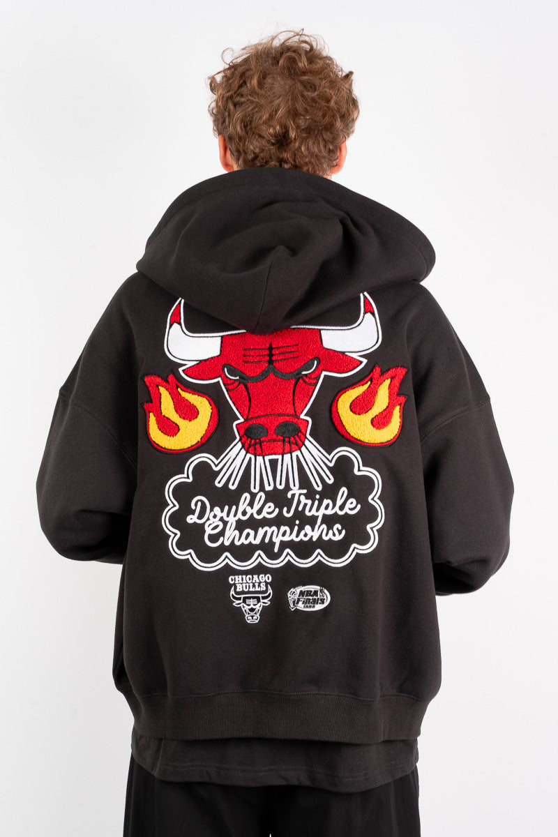 Chicago Bulls Flame Full-Zip Hoodie