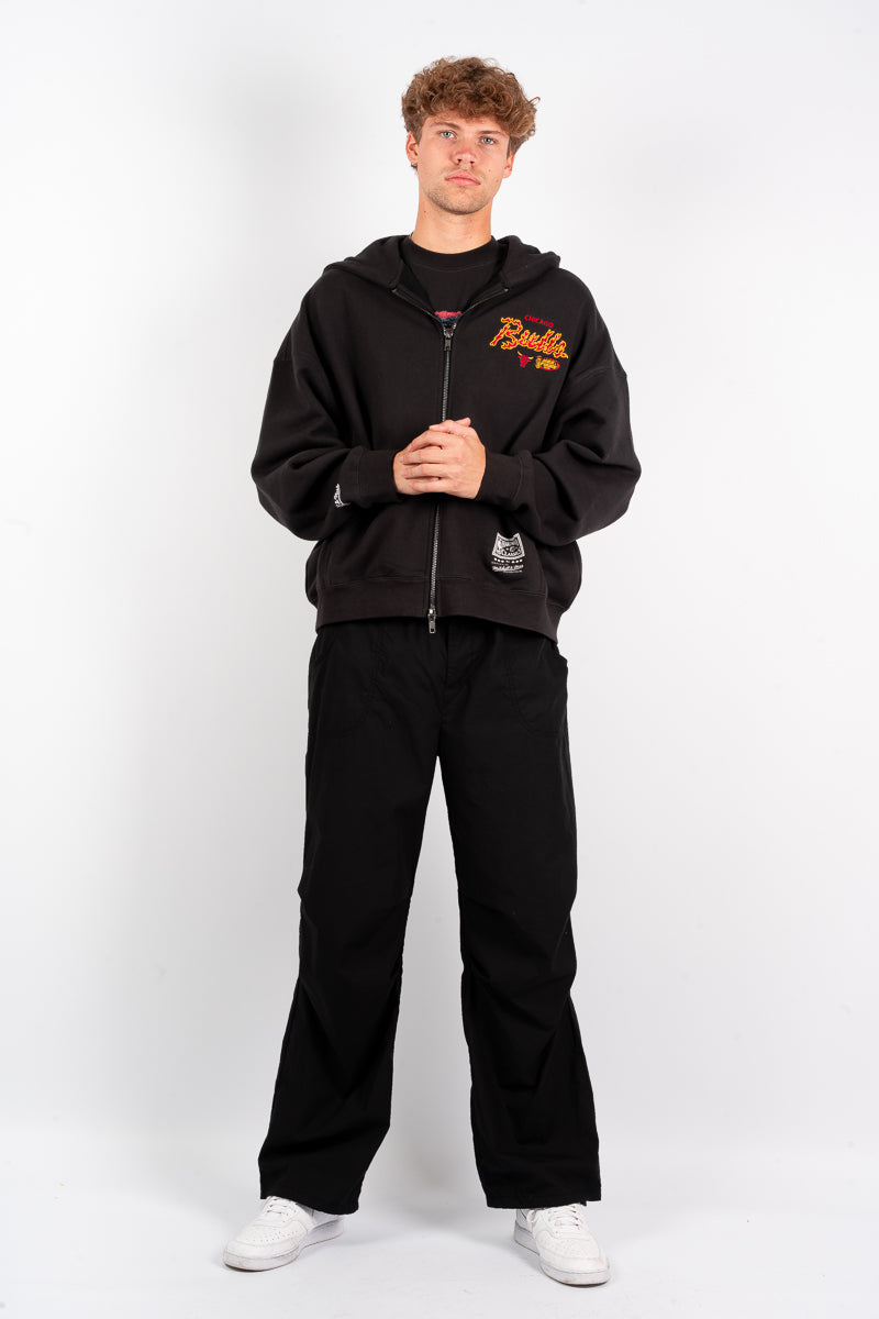 Chicago Bulls Flame Full-Zip Hoodie