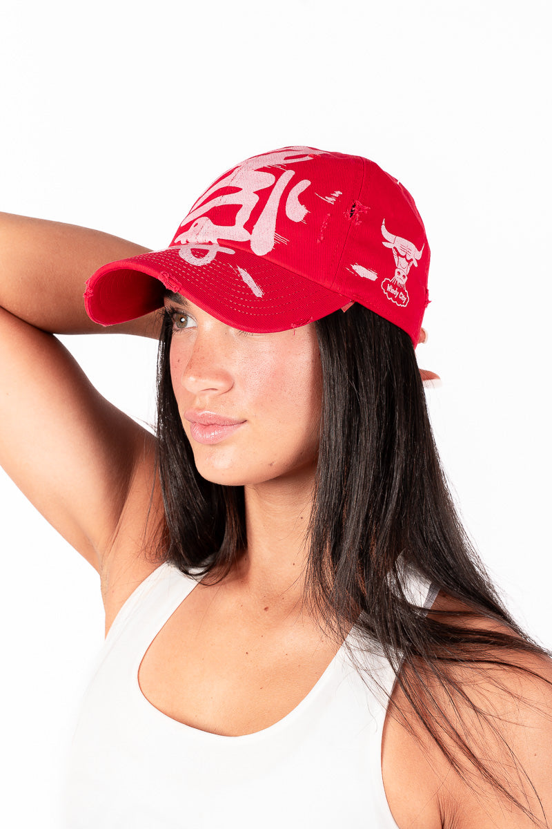 BULLS GRAFFITI DAD HAT - CHICAGO BULLS - Womens