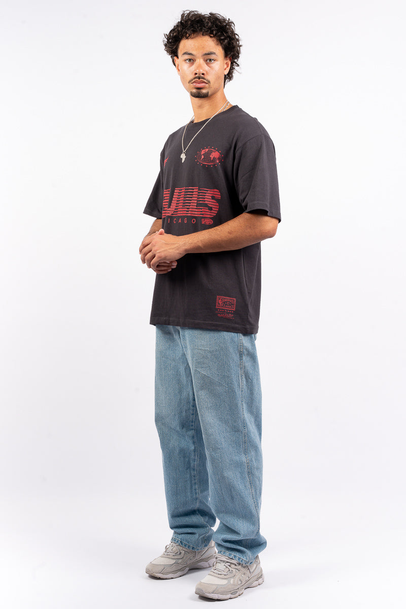 Chicago Bulls Line Logo Tee
