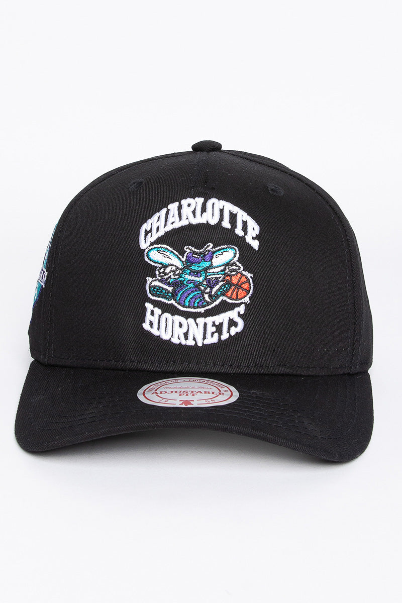 Charlotte Hornets Colour Team Logo Pinch Snapback