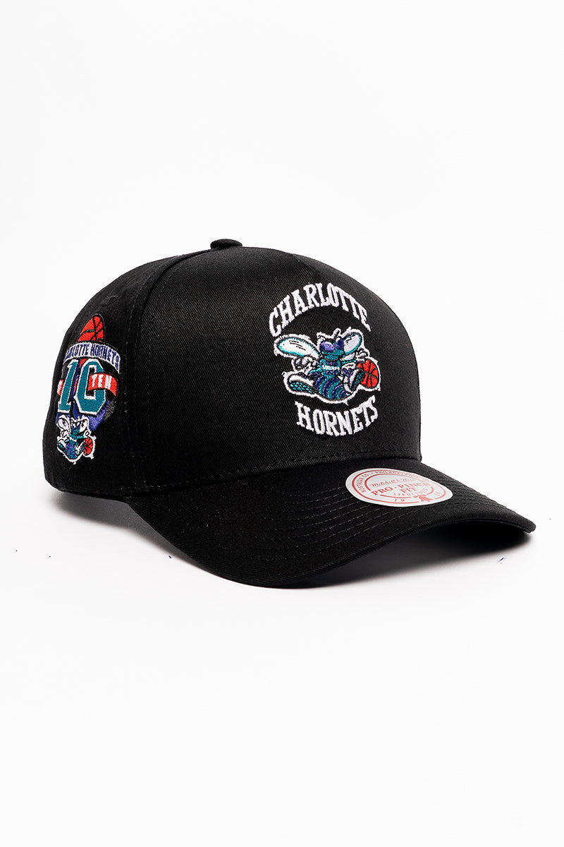 Charlotte Hornets Side Patch Pinch Cap