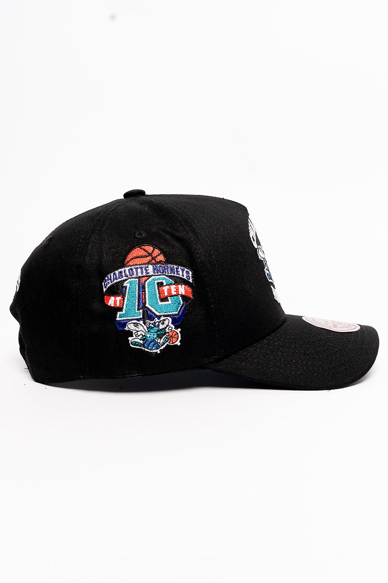 Charlotte Hornets Side Patch Pinch Cap