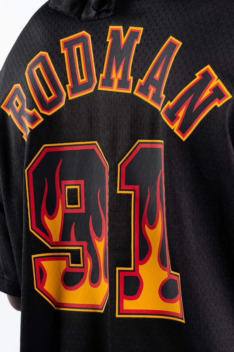 Chicago Bulls Interlock Ignite Rodman Jersey