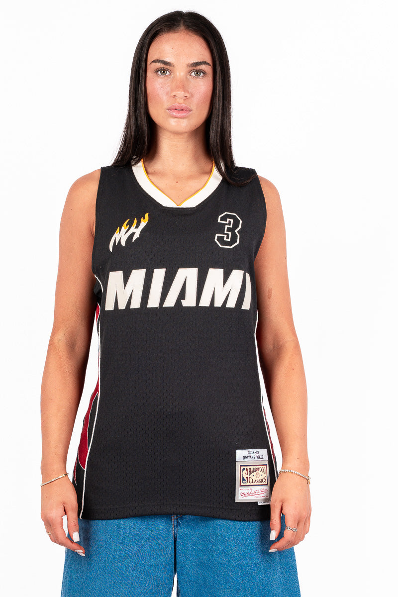 Miami Heat Wade Tip-Off Hardwood Classic Swingman Jersey