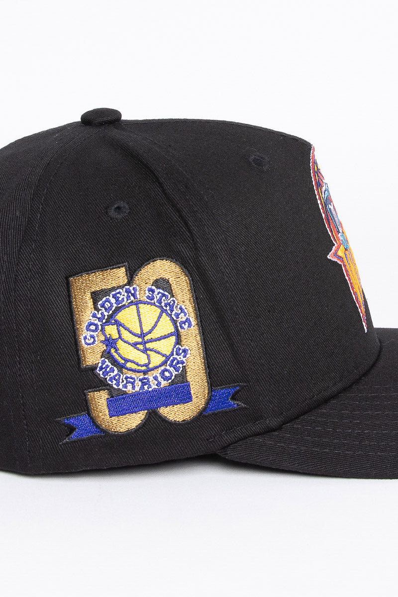Golden State Warriors Colour Team Logo Pinch Snapback