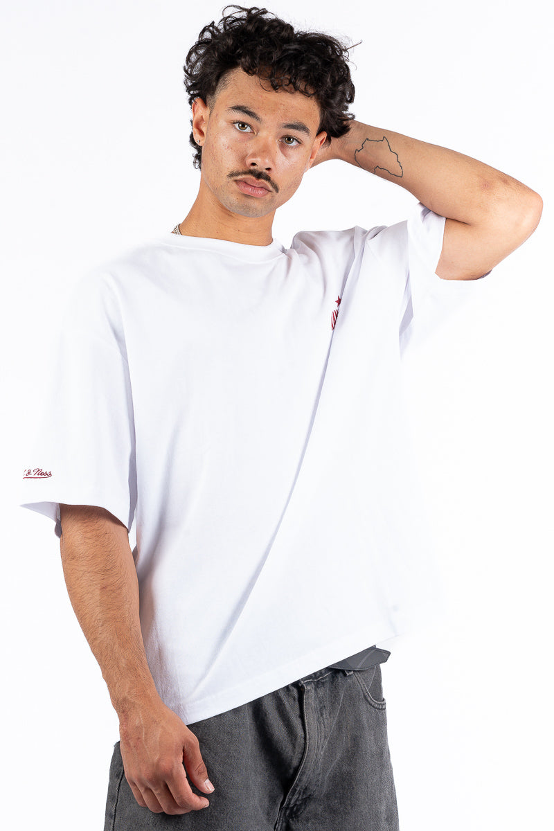 Kansas City Chiefs Stars & Text Boxy Tee