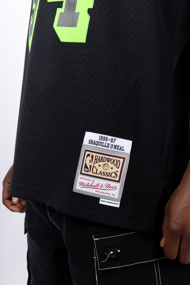 Shaquille O'Neal Los Angeles Lakers Hyper Venom Hardwood Classic Swingman Jersey