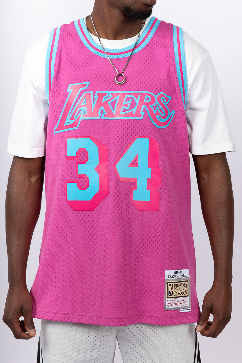 Shaquille O'Neal LA Lakers Vice Swingman Jersey