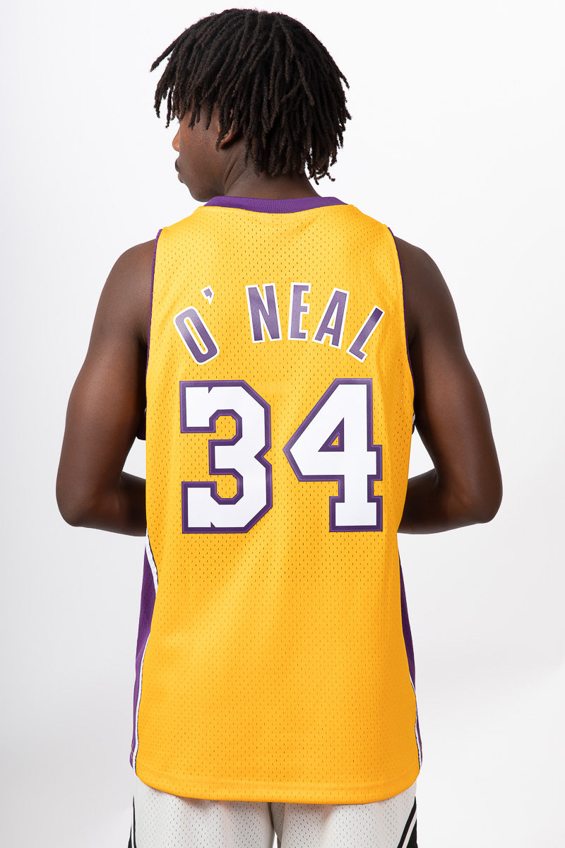 Shaquille O'Neal LA Lakers 99-00 Hardwood Classic Swingman Jersey - Mens