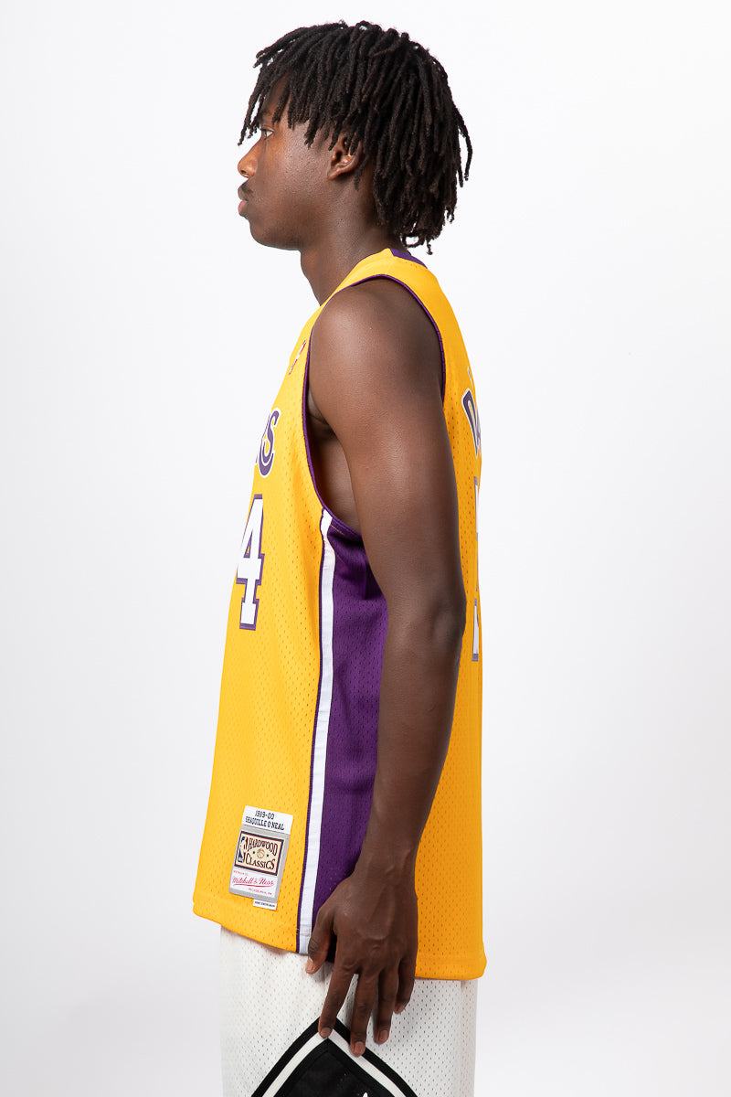 Shaquille O'Neal LA Lakers 99-00 Hardwood Classic Swingman Jersey - Mens