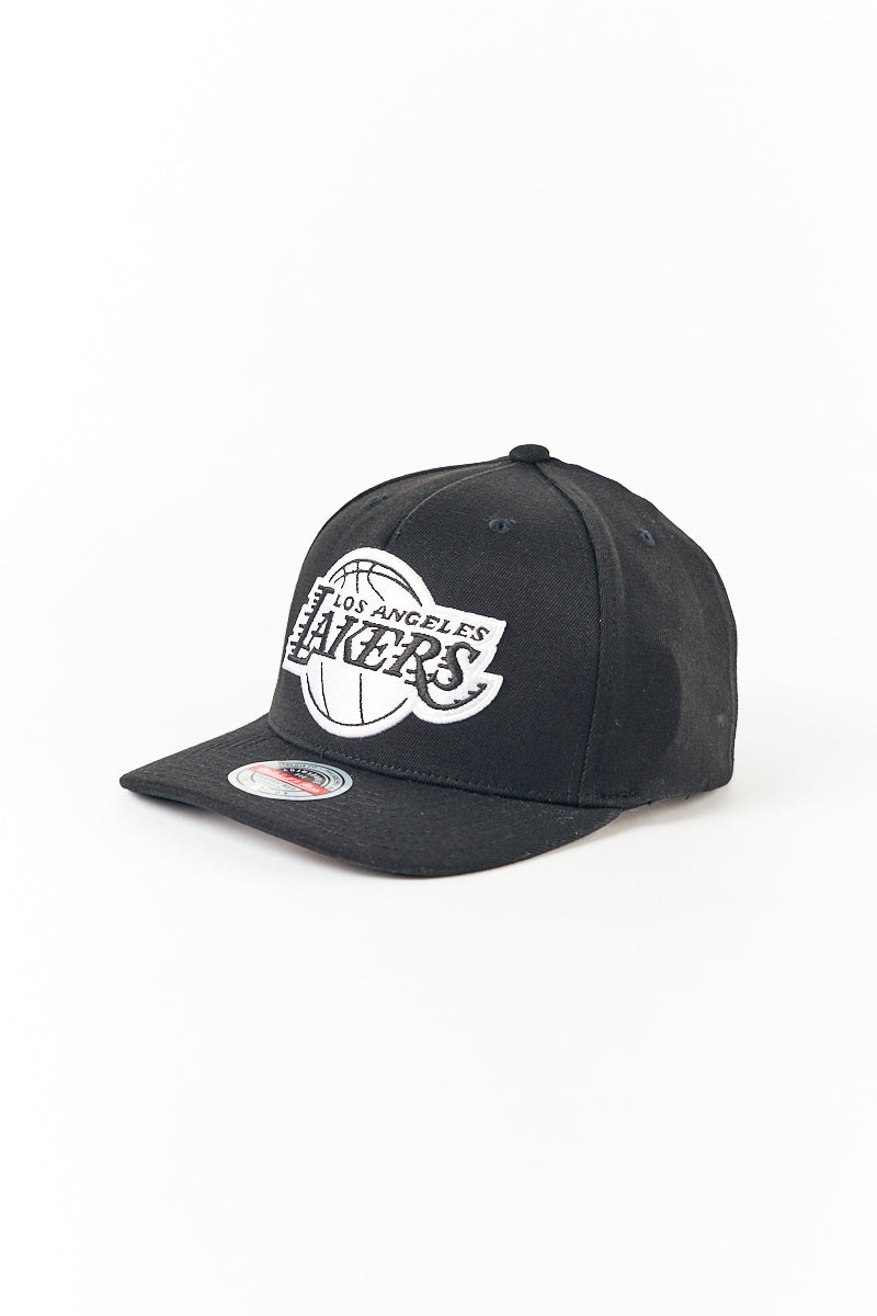 Los Angeles Lakers Team Logo Pinch Panel in Black/White