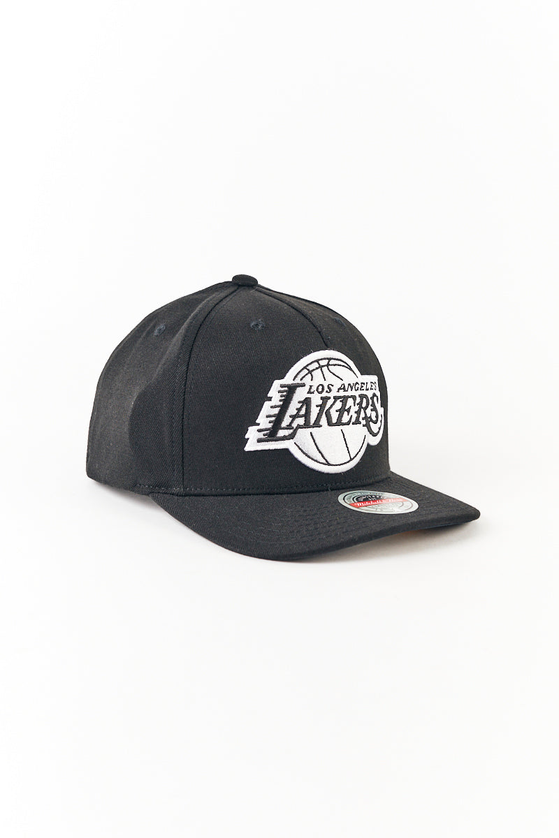 Los Angeles Lakers Team Logo Pinch Panel in Black/White
