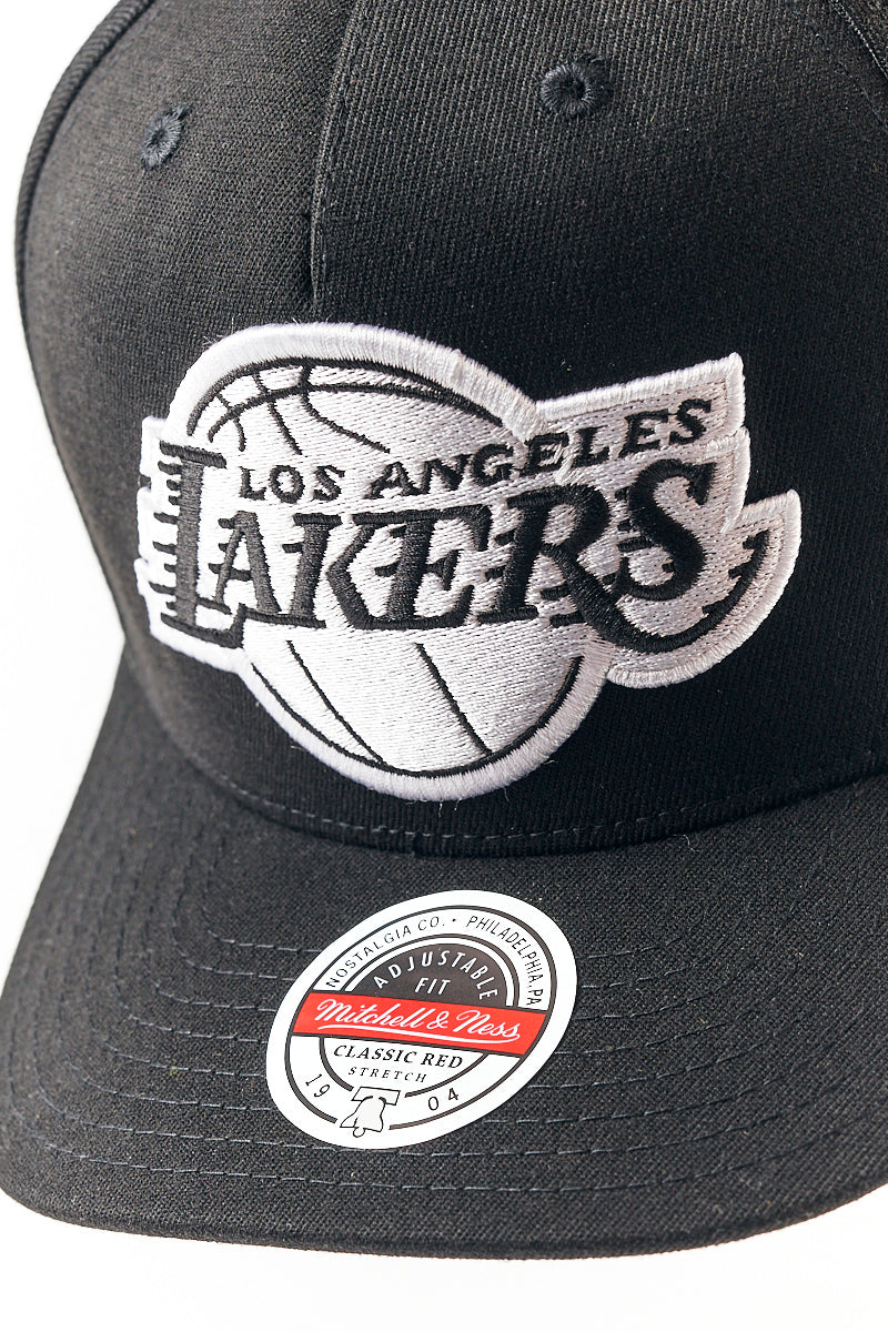 Los Angeles Lakers Team Logo Pinch Panel in Black/White