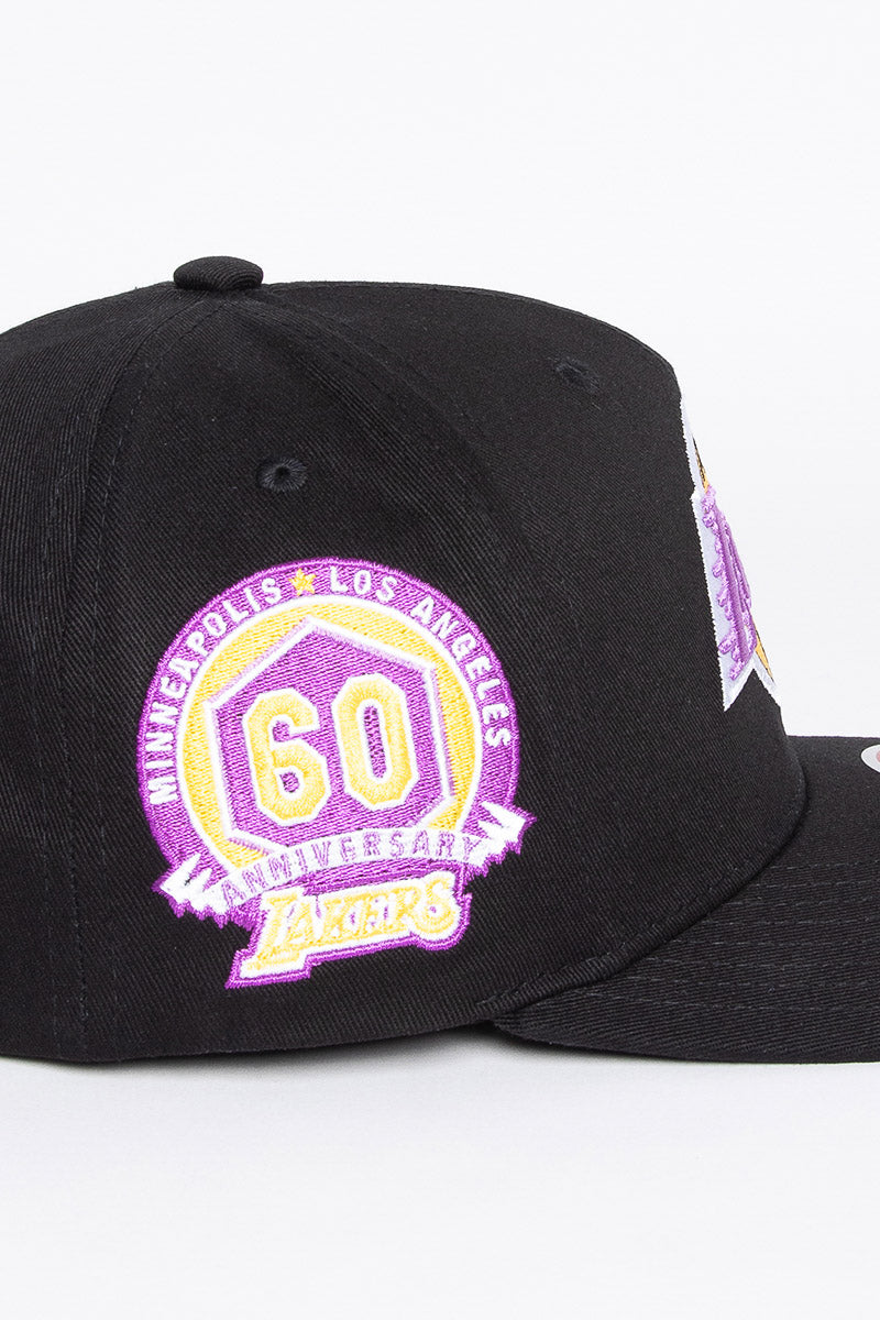 LA Lakers Colour Team Logo Pinch Snapback