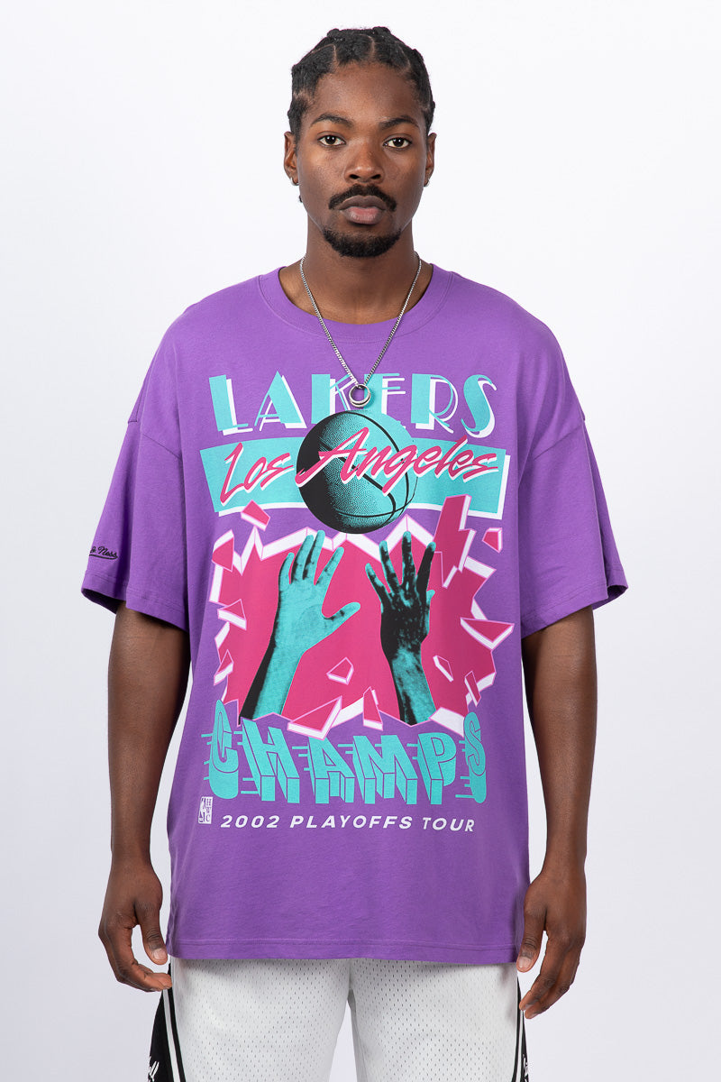 LA Lakers 2002 Playoffs Tour Tee