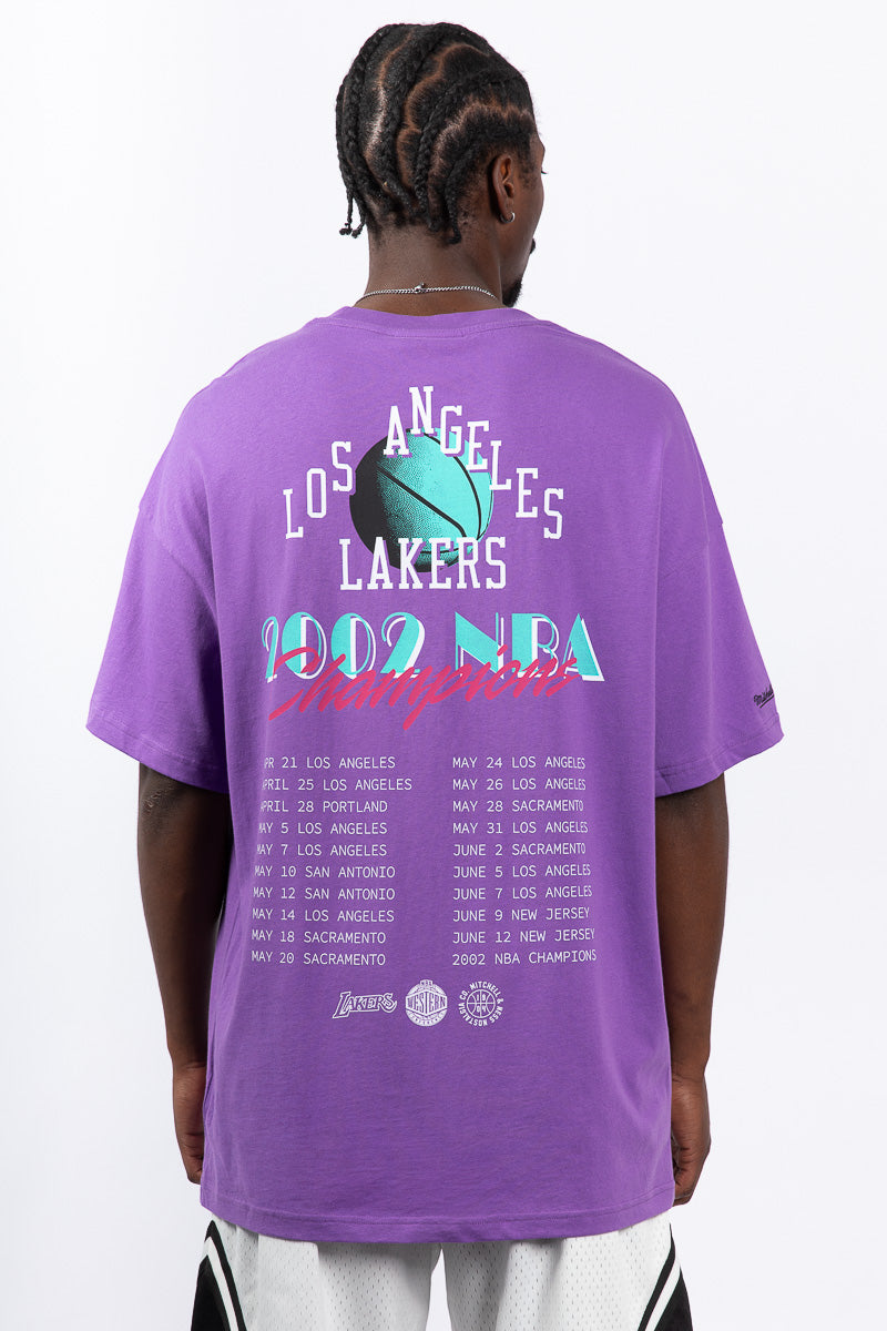 LA Lakers 2002 Playoffs Tour Tee